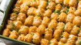 Give Tater Tot Casserole An Upgrade With Burger-Inspired Additions