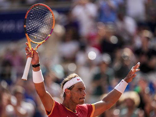 Rafael Nadal wins in Olympic singles and will play rival Novak Djokovic next