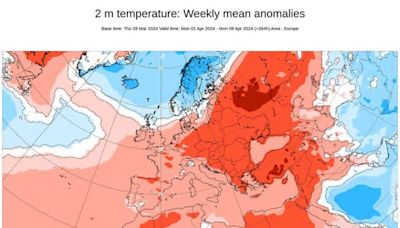 Meteo Italia. Cambio di circolazione atteso in aprile. Lo scenario fino a ridosso del 25