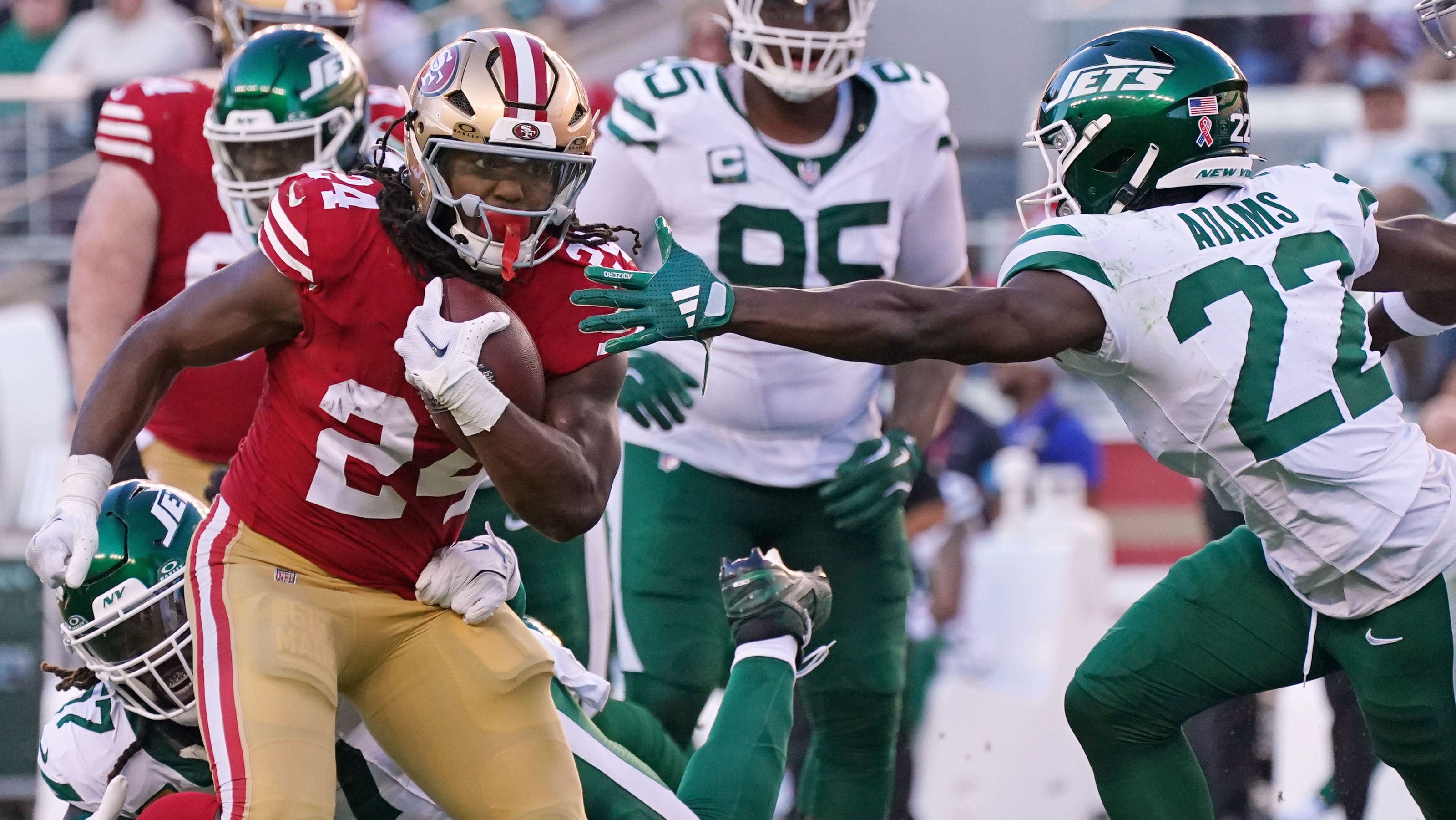 Monday Night Football: Highlights, score, stats from 49ers' win vs. Jets