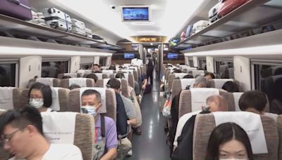 張欣宇估計赴京滬高鐵臥鋪列車票價約1200元