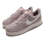 Nike 休閒鞋 W Air Force 1 07 SE NN 女鞋 昆蟲圖騰 紫 米白 DJ6378500