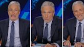 'This cannot be real life': Jon Stewart's live reaction to Presidential debate hits the nail on the head