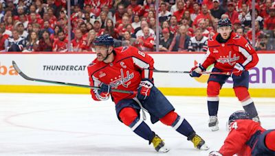 Capitals' Alex Ovechkin has no points in an NHL playoff series for the 1st time