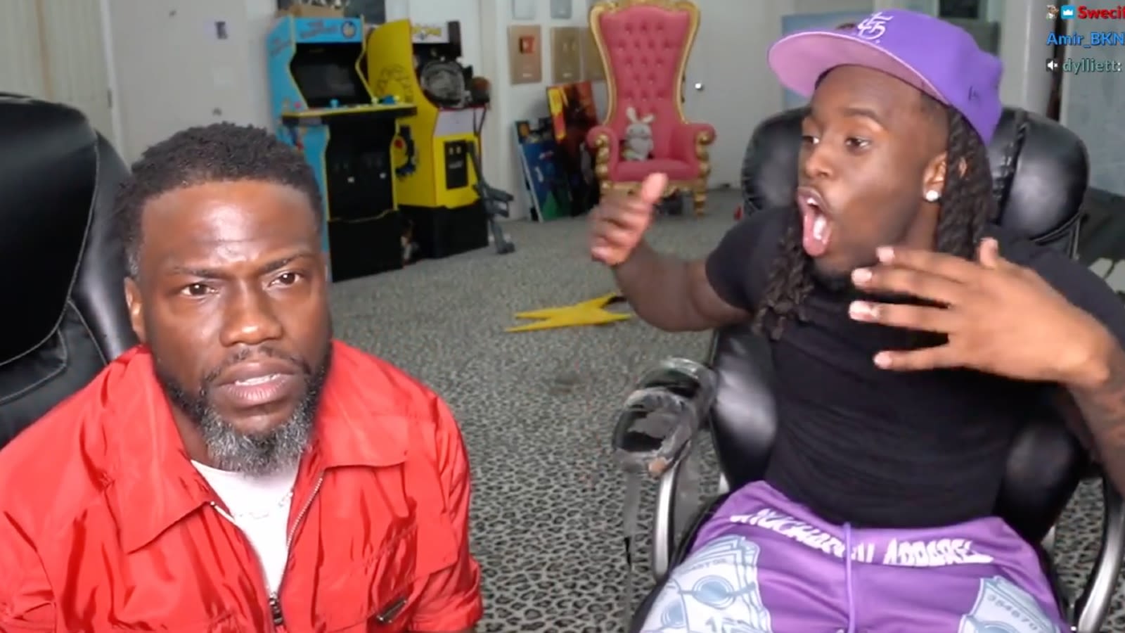 Kevin Hart brutally roasts Kai Cenat for shooting his shot with Tyla and failing miserably - Dexerto