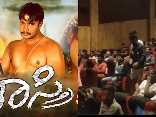 Darshan's 2005 film Shastri based on underworld re-releases amid Renukaswamy murder trials, house-full theatre video goes viral