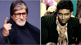 Amitabh Bachchan gives shout-out to global rendition of Abhishek Bachchan's Dus Bahane; says 'admiration for your continued efforts'