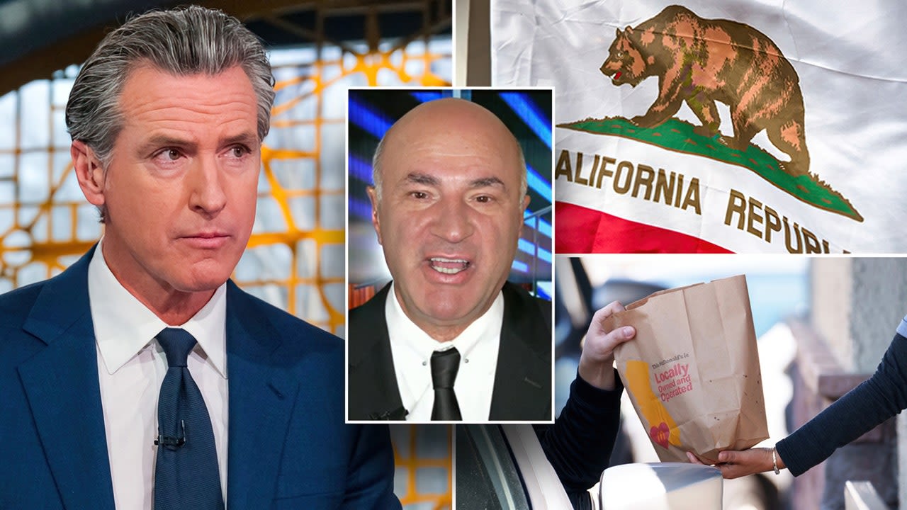 Kevin O’Leary slams Gavin Newsom as ‘a bad manager’: California ‘is a shell of what it used to be’