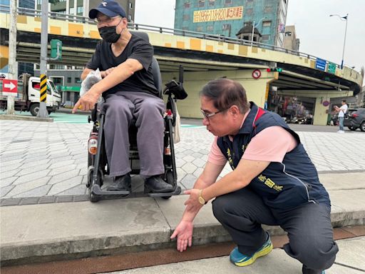 基隆海洋廣場部分工程2年沒驗收 議員批：身障人士陷阱