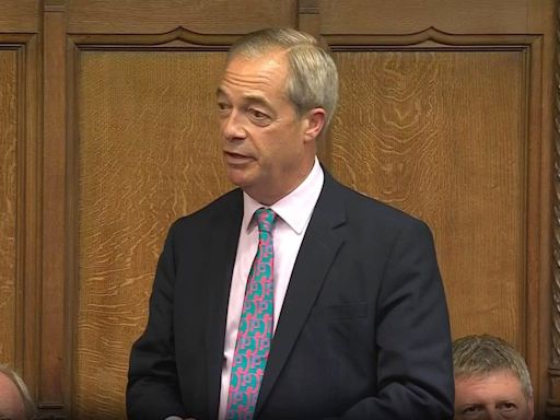 Farage hails Reform as ‘new kids on the block’ as leaders thank Speaker