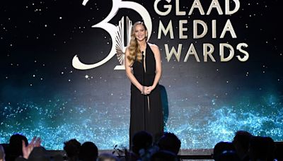GLAAD Media Awards: Jennifer Lawrence Roasts Mike Pence, Drag Activist Protests Inside Ceremony