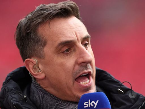 Gary Neville's tweet about Germany's controversial penalty vs Denmark has gone viral