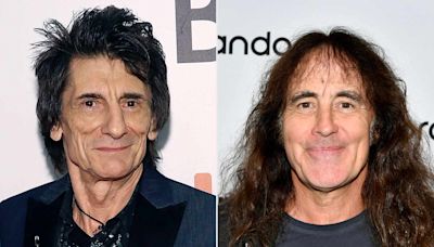 Rolling Stones Star Ronnie Wood s Son Marries Iron Maiden Guitarist Steve Harris Daughter in London Wedding!