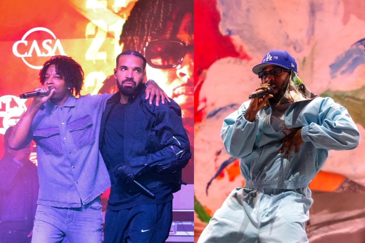 21 Savage Is Not Dissing Kendrick Lamar on New Drake Collab, Management Says