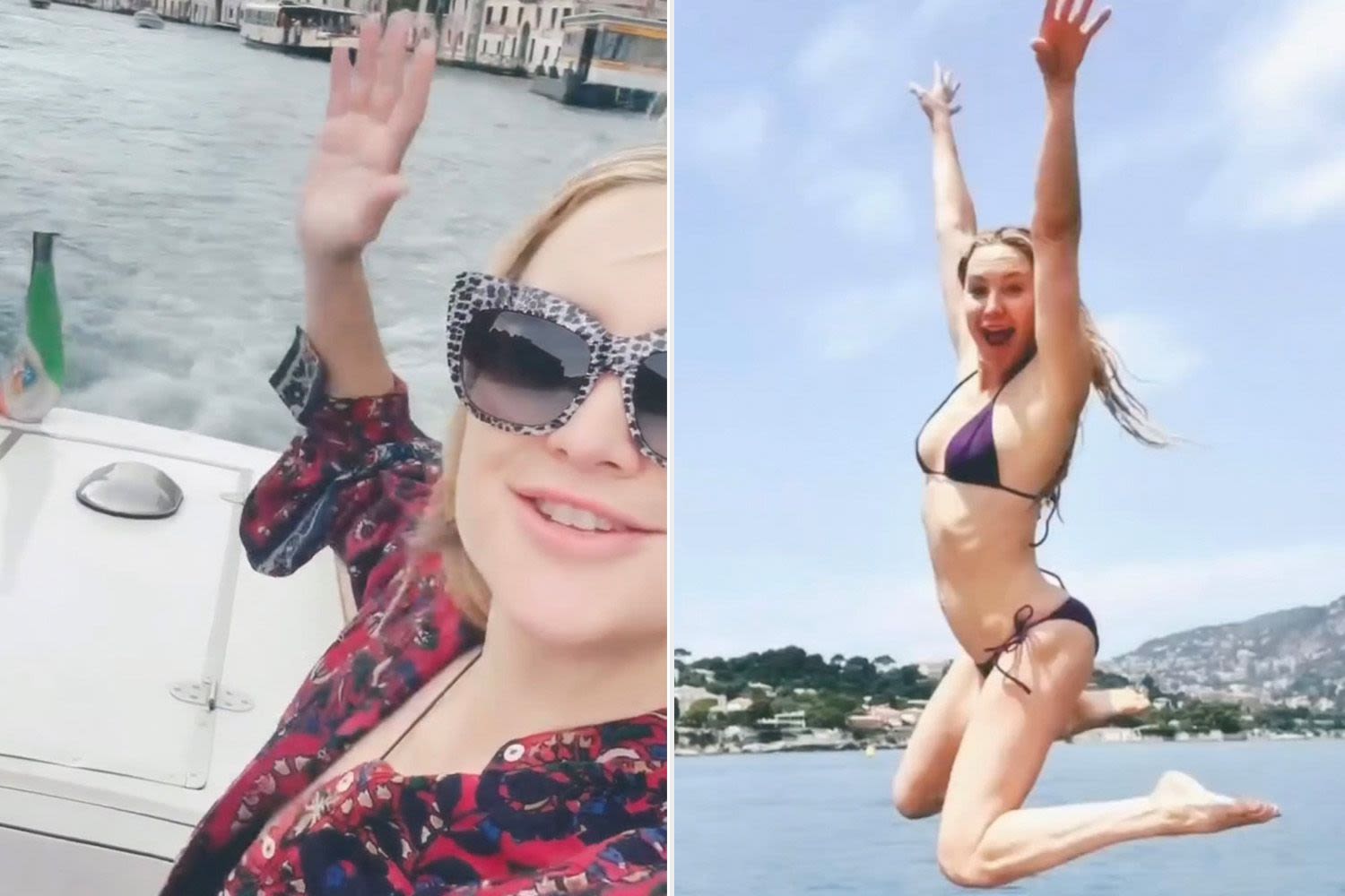 Kate Hudson Jumps Off Dock in Bikini as She Shares Sweet Vacation Clips: ‘Just Soaking It in’