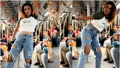 Watch: Woman dances to Tamannaah Bhatia's 'Aaj Ki Raat' in metro; here's how internet reacted to viral video