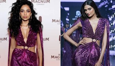 Sobhita Dhulipala's Cannes Film Festival outfit gives us deja vu, Athiya Shetty wore it last year. See pic