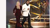 Christina Applegate tears up during the touching standing ovation she received at the Emmys