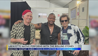 Local zydeco legend performs with The Rolling Stones