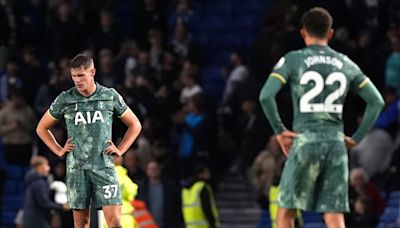 Tottenham's Premier League collapses compared as Brighton capitulation sets unwanted record