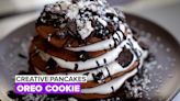 Unique pancakes: Chocolate Oreo