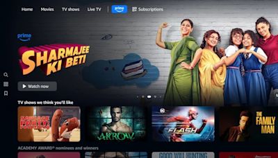 Amazon Prime Video UI Overhauled With New Content Bar, AI Features