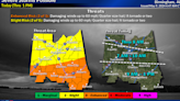 Severe storm threat, possible tornadoes