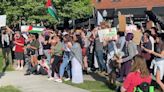 Virginia Tech students rally for Gaza in Blacksburg, demanding 'Free Palestine now'