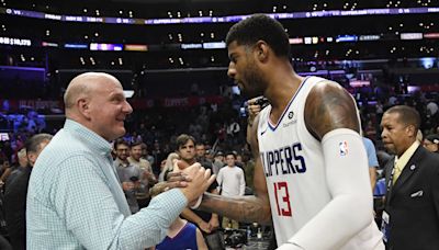 Clippers Owner Steve Ballmer Reacts to Paul George's Departure for 76ers