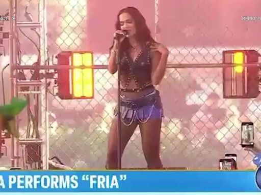 Anitta se apresenta no Today Show e faz show gratuito em Nova York
