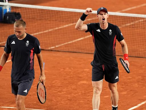 Andy Murray LIVE: Latest Olympics result and tennis score from Paris 2024 doubles with Dan Evans