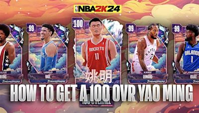 NBA 2K24 Stratosphere MyTEAM Adds 100 OVR Yao Ming