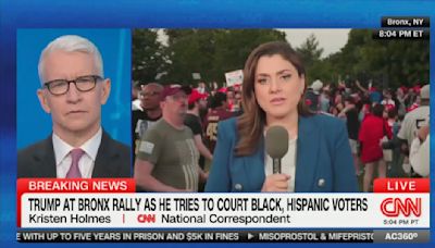 CNN Reporter Shocked at Size of Trump Rally in the Bronx: ‘This Is One of the Bluest Counties in the Entire Country’
