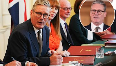 'Judge me by my actions' says Sir Keir as PM holds first cabinet meeting