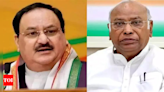 'Congress party led by you, has maintained a stoic silence on this': BJP chief JP Nadda to Kharge over Tamil Nadu hooch tragedy | India News - Times of India