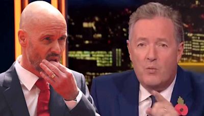 Piers Morgan unleashes Ronaldo rant branding Erik ten Hag 'complete idiot'