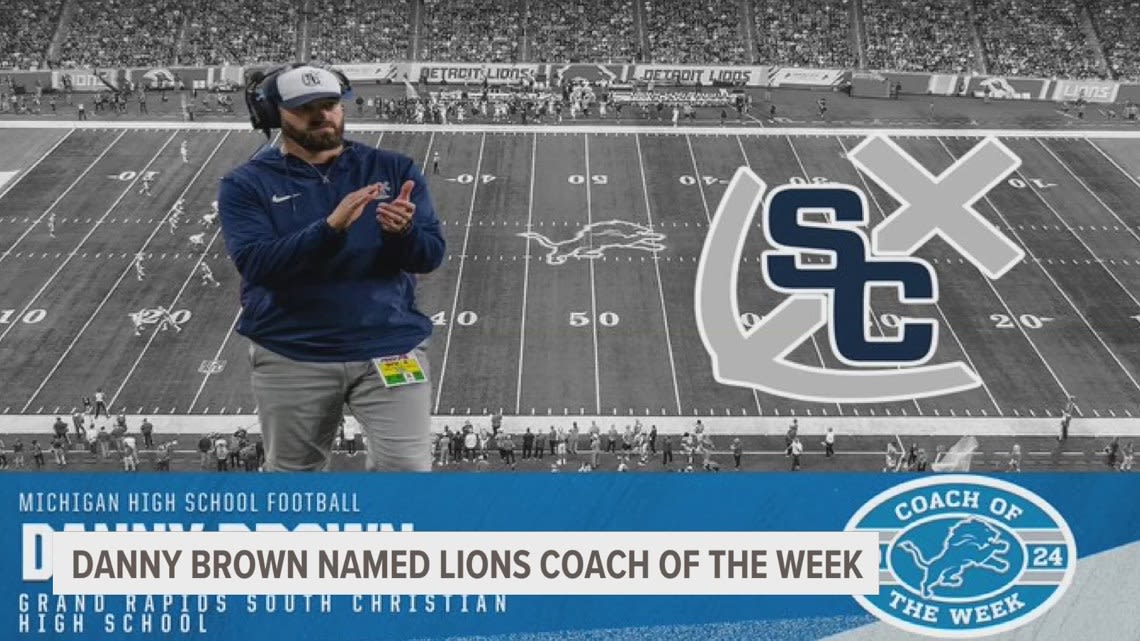 Detroit Lions Coach of the Week is one from West Michigan