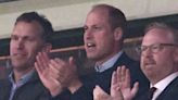 Prince William Spotted Cheering on Aston Villa Soccer Team During Solo Public Outing