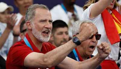 La eufórica reacción de Felipe VI con el pase a la final de la selección femenina de baloncesto 3x3