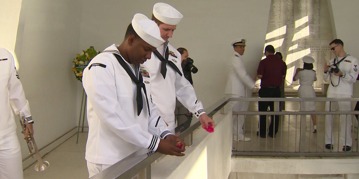 Memorial services held at Pearl Harbor for last surviving USS Arizona crew member