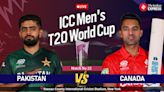 Pakistan vs Canada Live Score, T20 World Cup 2024: Babar’s PAK face do-or-die match in New York; Toss, Playing XI updates