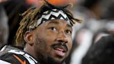 Look: Myles Garrett speaks to media for first time since ‘wake up call’