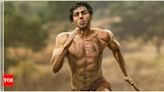 Kartik Aaryan unveils the first look of 'Chandu Champion' and shows off his toned abs in a red langot | Hindi Movie News - Times of India