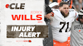 Browns LT Jedrick Wills Jr. carted off in air cast vs. Cardinals