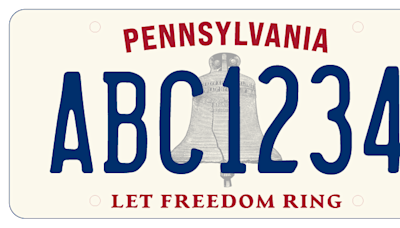 Pennsylvania's new license plate is a patriotic tribute ahead of America's 250th birthday