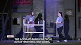 Keith Kaiser talks with WDRB's Bryce Jones' sister at The Addams Family Musical