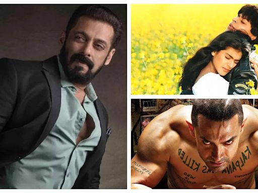 Shah Rukh Khan's 'Baazigar', 'DDLJ' to Aamir Khan's 'Ghajini': 5 movies rejected by Salman Khan