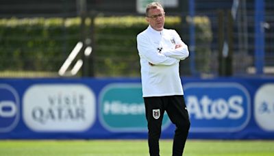 Rangnick optimistic as he leads Austria into Euros in home country