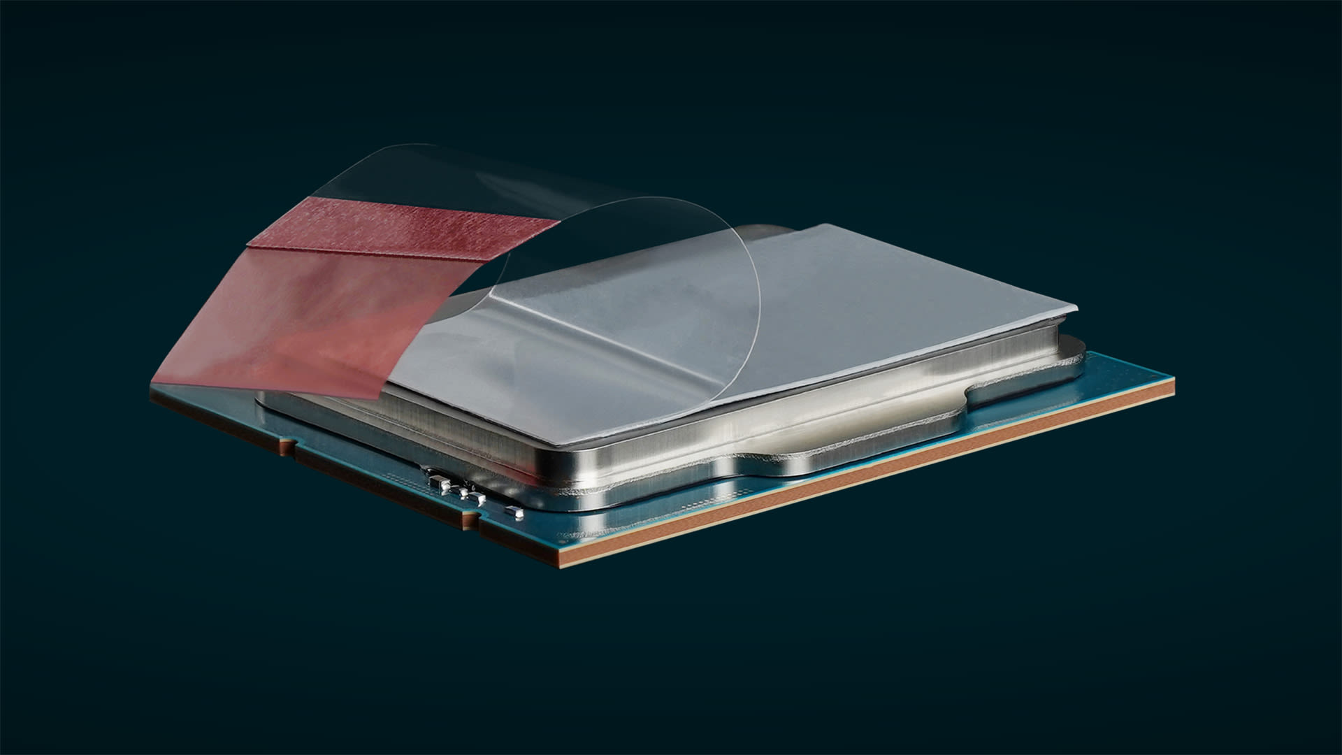 Thermal Grizzly's new thermal pad has a phase-changing design — the pad changes from solid to liquid above 45C