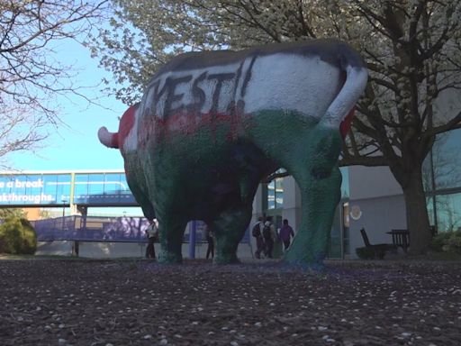 Protests held, arrests made at University at Buffalo over war in Gaza